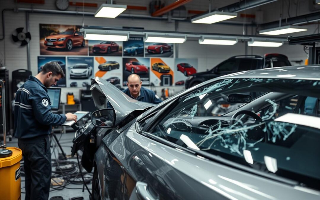 auto collision damage evaluation Germany Motoexpert