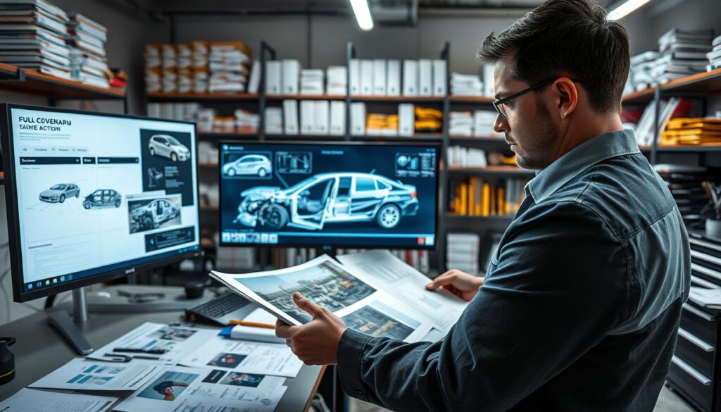 Fachmännische Dokumentation von Vollkaskoschäden