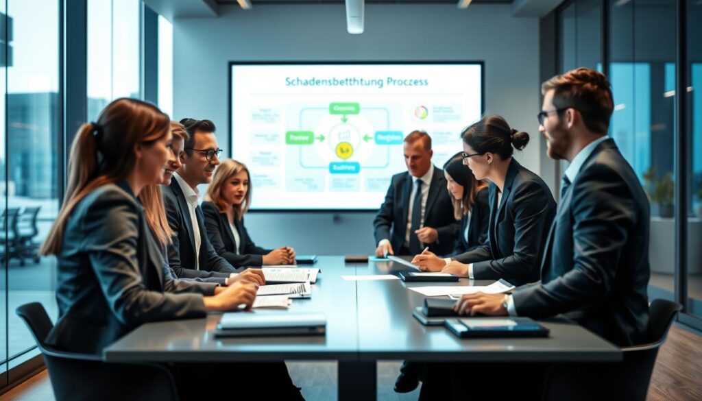 Schadensbearbeitung Prozess