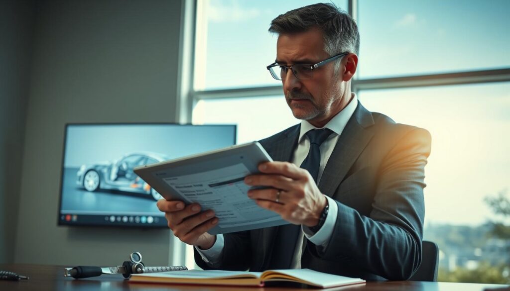 Schadensbewertung Auto Versicherung