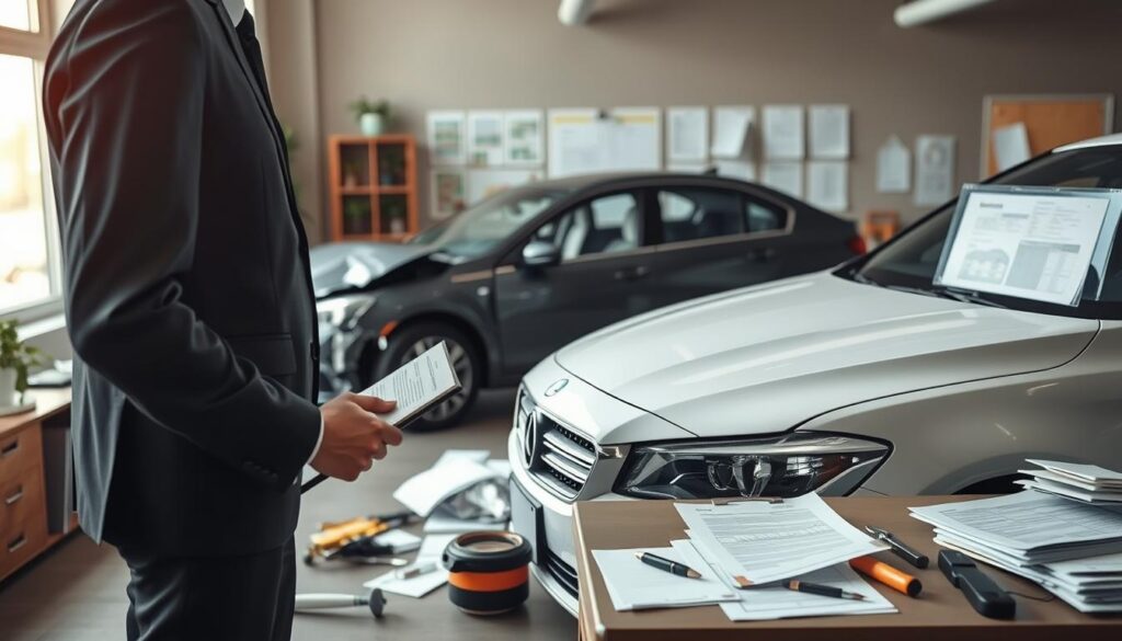 Schadensabwicklung Auto Versicherung